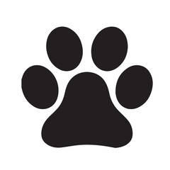 Animal paw print  icon