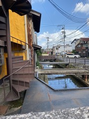 a street of Japan, without any character　日本の路地裏