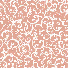 The seamless chintz design that is beautiful at irregularity,