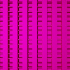 Pink wall concept fence metalic abstract 3d render