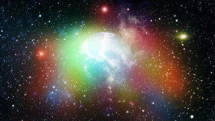 Deep space. High definition star field background . Starry outer space background texture ....