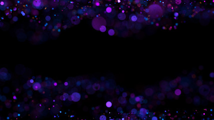 Luxury glitter background. 3d illustration, 3d rendering.