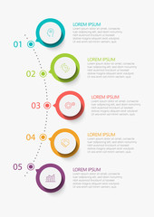 Business data visualization. timeline infographic icons designed for abstract background template milestone element modern diagram process technology digital marketing data presentation chart Vector