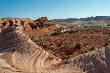 arches national park valley of fire desert