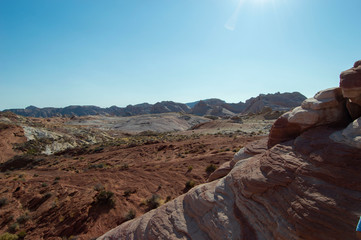 arches national park valley of fire desert