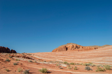 arches national park valley of fire desert