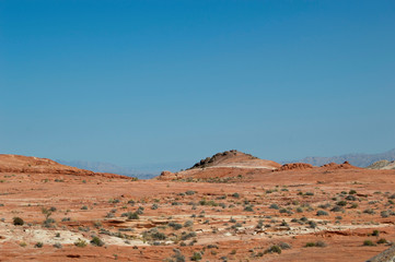 arches national park valley of fire desert