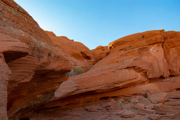 arches national park valley of fire desert