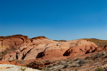 arches national park valley of fire desert
