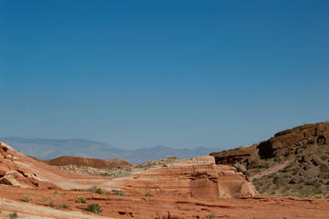 arches national park valley of fire desert
