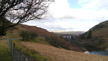 Welsh mountain views