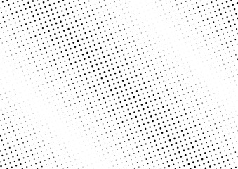 Abstract halftone dotted background. Futuristic grunge pattern, dot and circles.  Vector modern optical pop art texture for posters, sites, business cards, cover, postcards, labels, stickers layout.