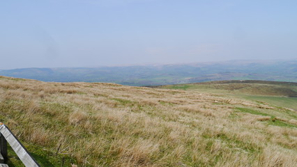 summer mountains in wales