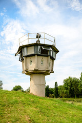 Alter Grenzturm an der DDR Grenze