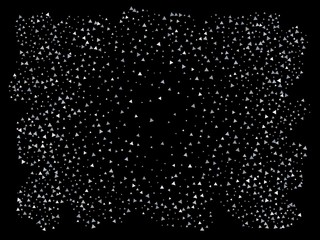 Bright festive falling confetti. EPS10. Vector illustration.