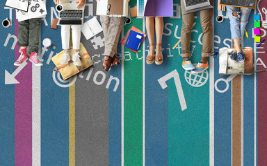 Teamwork of the staff, creative and friendly atmosphere, meeting and communication