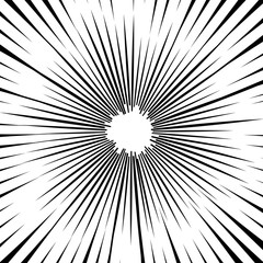Naklejka premium Comic Double Speed Lines