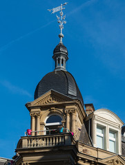 Obraz premium Turm mit Wetterfahne