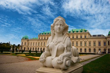 Belvedere Palace - Antique Statue - Austria
