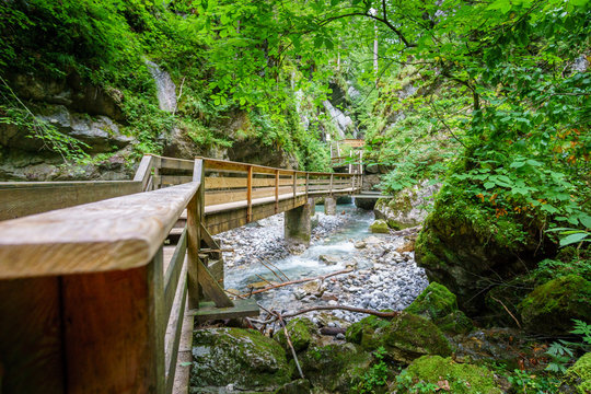 Seisenbergklamm bei Lofer &Ouml;sterreich