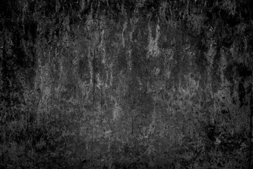 Texture of dark concrete wall, cement background