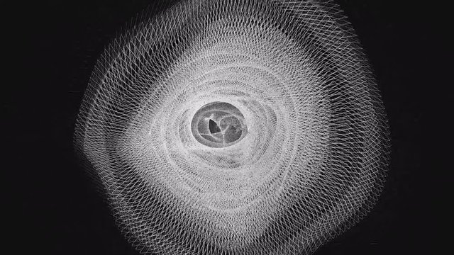 Abstract Background Physcedelic Geometric Tunnel VC 21.