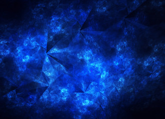 Abstract color dynamic background with lighting effect. Fractal art