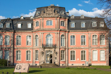 Fototapeta na wymiar Former hunting lodge (Castle Jägerhof) Goethe Museum Pempelfort Dusseldorf (Düsseldorf) North Rhine-Westphalia Germany