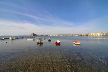 Bah&iacute;a de Levante en &Aacute;guilas, Murcia, Espa&ntilde;a
