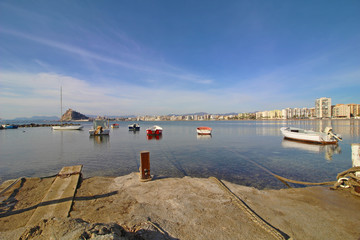 Bahía de Levante en Águilas, Murcia, España