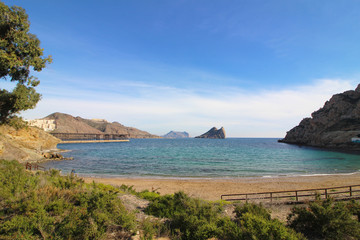 Playa de Cocedores del Hornillo, Águilas, Murcia, España