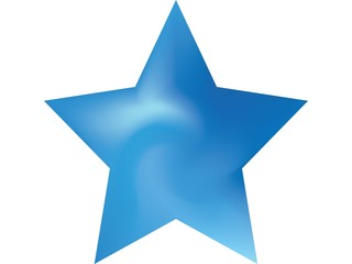 Abstract background in the form of pentagram.