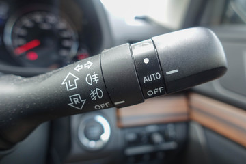 自動車のウインカーレバー