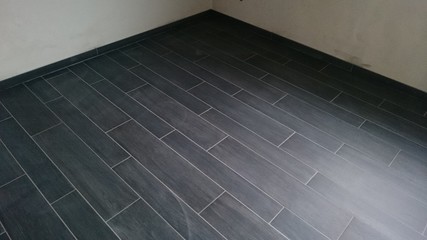 Floor wood tiles