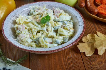 Bulgarian Ruska salata