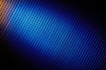 White-blue gradient ray of light on a dark background