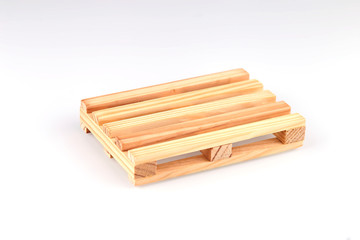 pallet isolated on white background