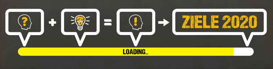 Fototapeta premium Ziele 2020 