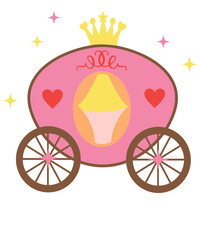 Fairy Princess Horse Cart