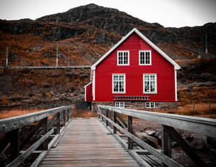 Tradiional Norway house