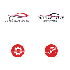 speed Auto car Logo Template vector
