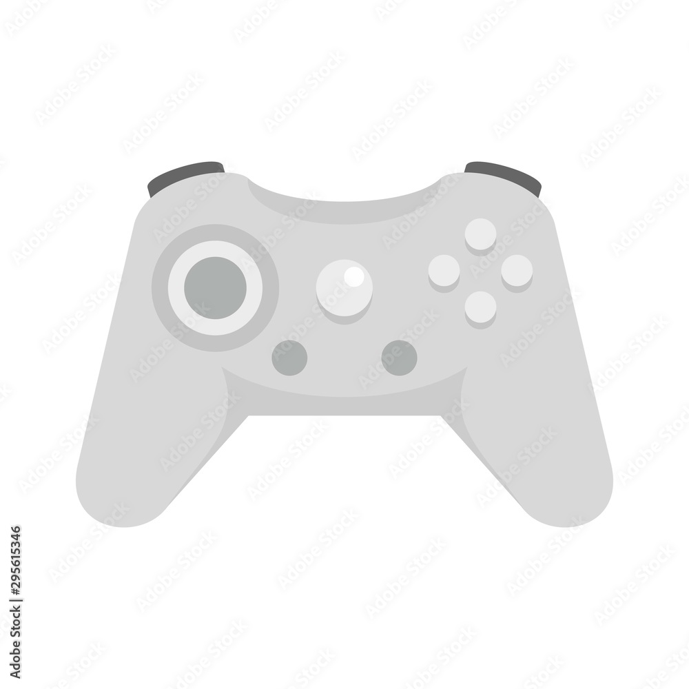 Poster wireless controller icon. flat illustration of wireless controller vector icon for web design