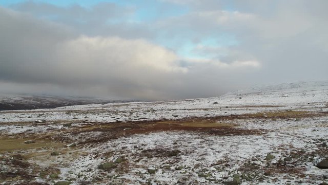 The Valdresflya mountain area in Norway