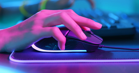 cyber sport gamer click mouse © ryanking999