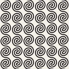 Vector seamless antique geometric pattern. Ancient Greek decorative background design.