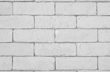 Fototapeta premium old white paint brick wall textured background or rough floor and table on top view for interior or exterior architecture decor and building construction retro or vintage brickwall pattern wallpaper