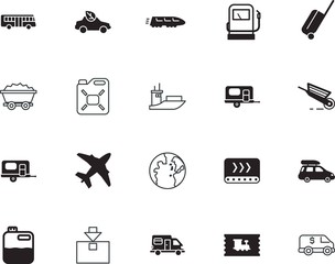 transport vector icon set such as: air, network, resource, chemical, access, paper, express, high, assembly, airplane, case, finance, reservoir, vintage, trolley, ecological, conveyor, machinery