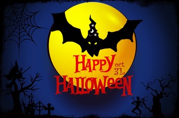 halloween night background