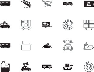 transport vector icon set such as: gas, box, machine, packaging, help, healthy, care, botany, usa, people, man, cab, street, anti, sphere, plus, farm, flight, liquid, tech, minus, green, package