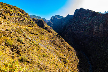Parque Natural del barranco del infierno en Tenerife